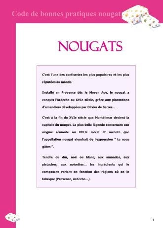Code bonnes pratiques Nougat